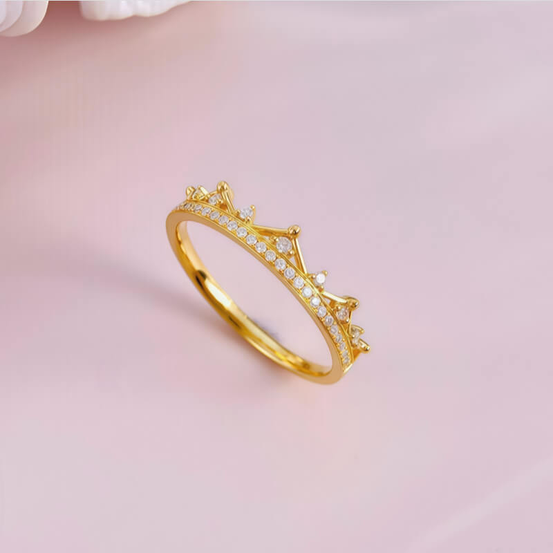18K-Natural Diamond Couple Rings(Woman)