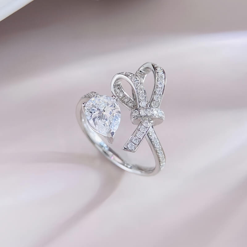 18K-Natural Diamond Ring