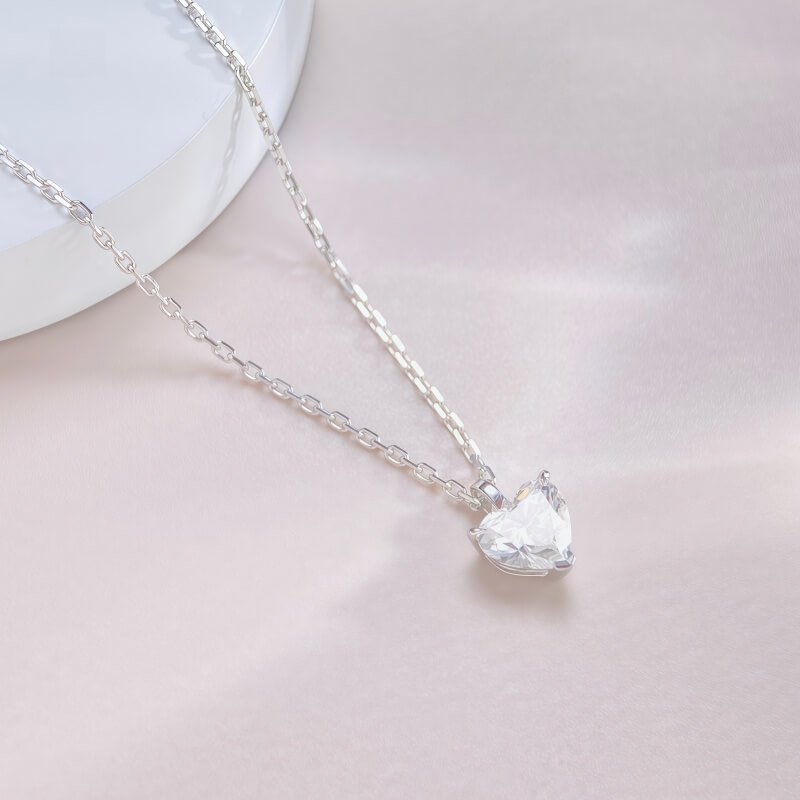 18K-Natural Diamond Necklace